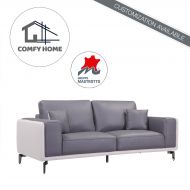 Amuse 3-seats Leather Sofa