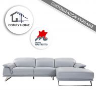 Polaris L-shape Leather Sofa