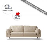 Ares 3 Seats Leather Sofa