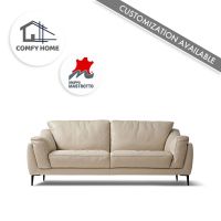Ares 3 Seats Leather Sofa