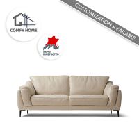 Ares 3 Seats Leather Sofa