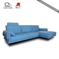 Nordic L-shape Leather Sofa